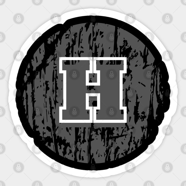 Letter H Sticker by Rahmat kurnia